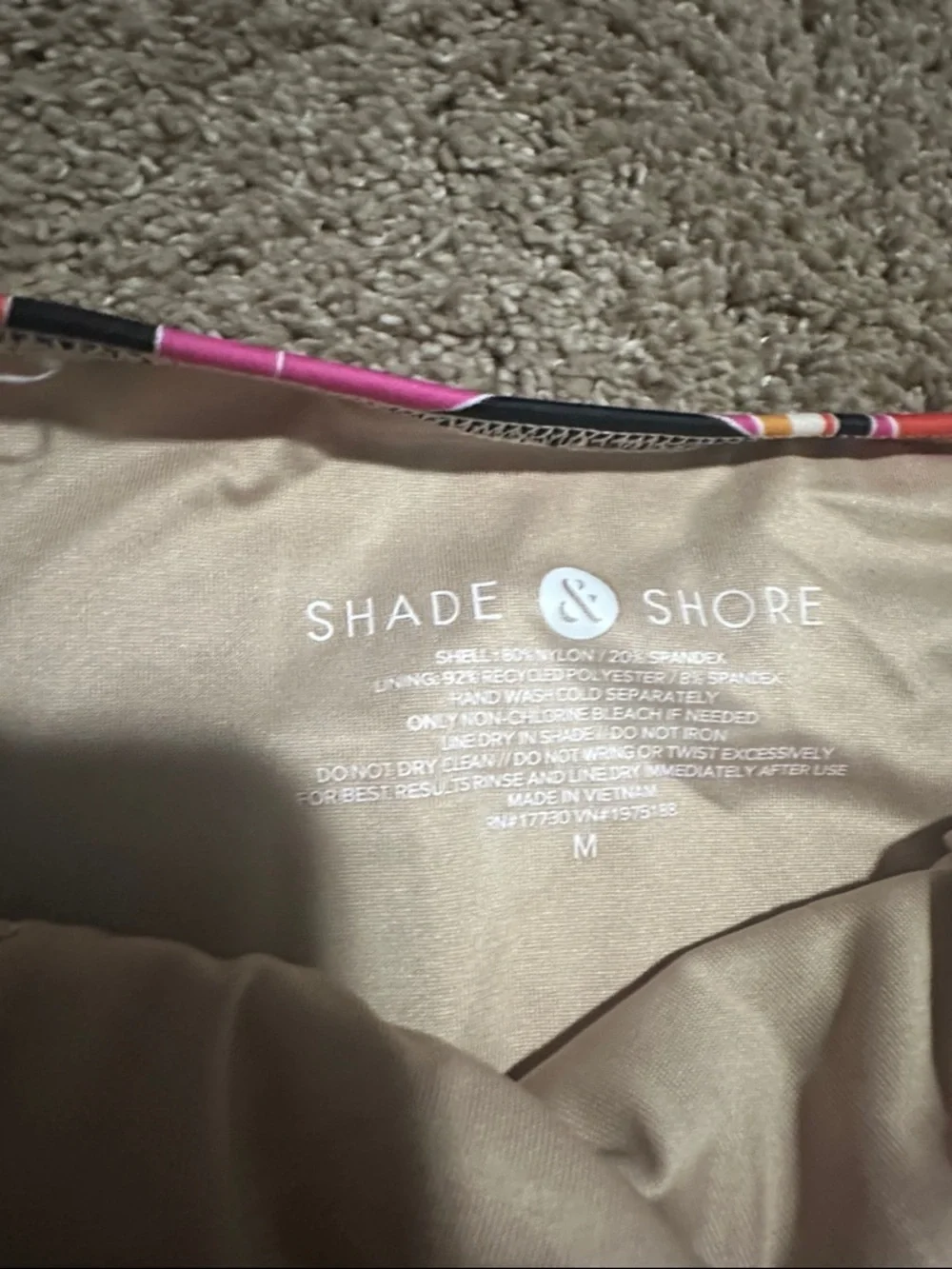 Shade & Shore straps shoulder never